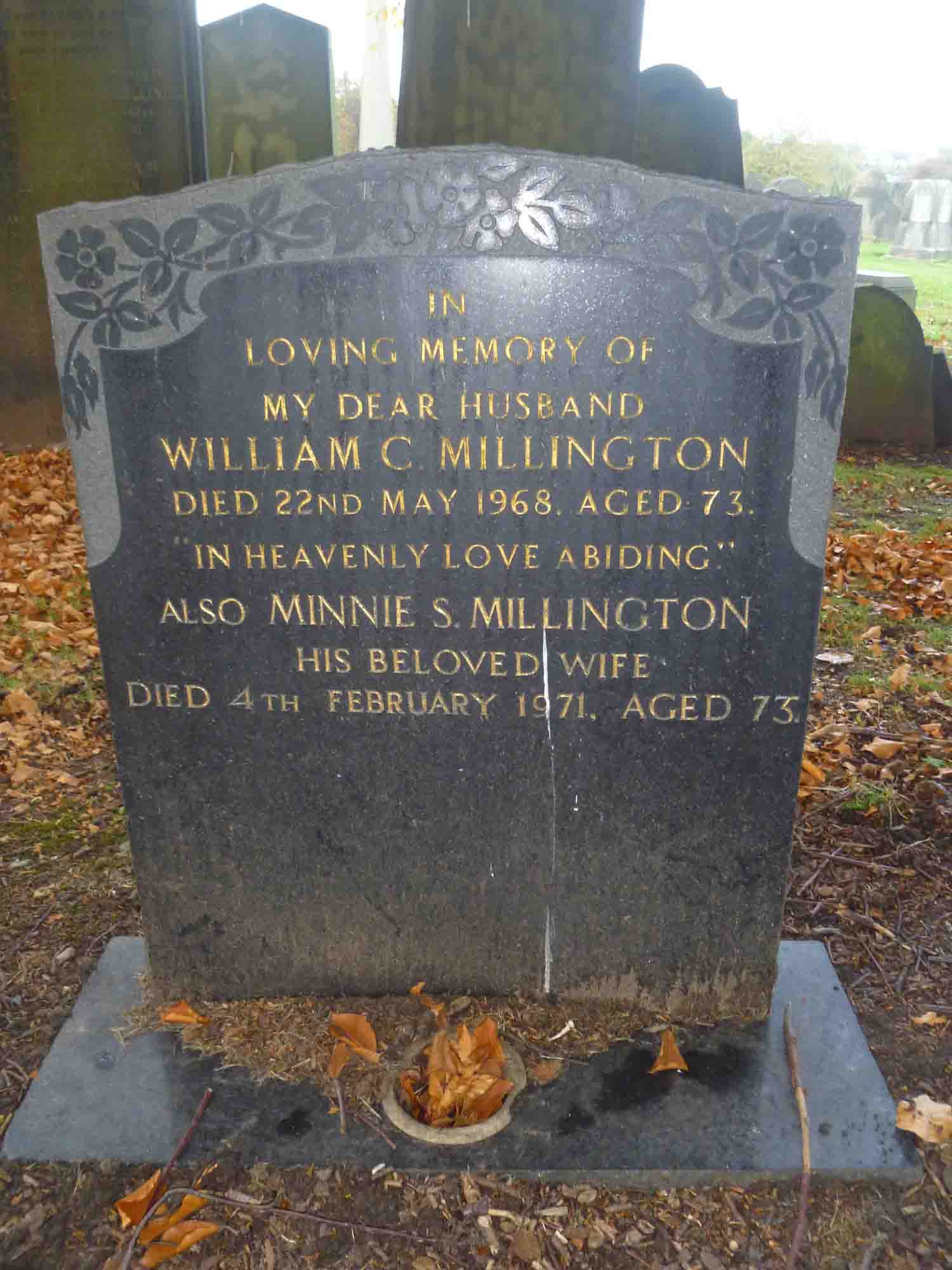 Millington, William & Minnie (A Left 200)